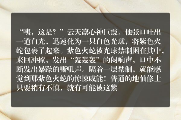 神级龙卫都市小说 第3330章 紫微天火